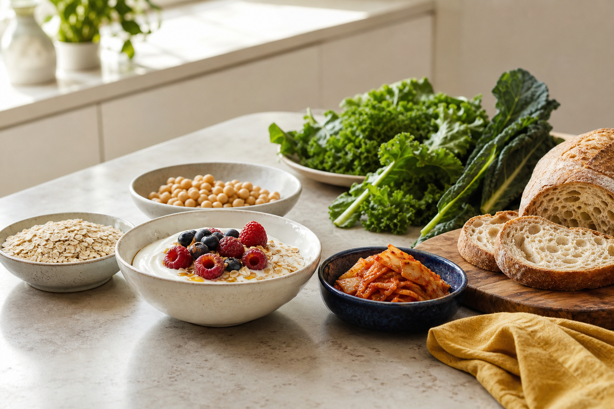 Fibre, fermented food and the microbiome